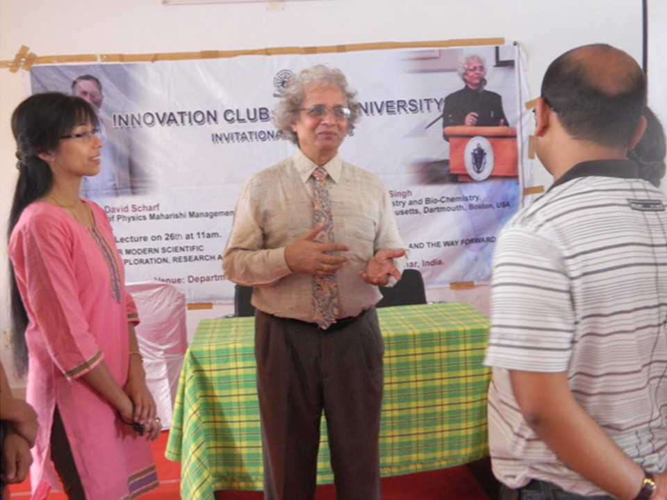 Prof. Bal Ram Singh at Assam University