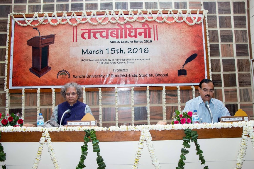 SUBIS Lecture Series at Sanchi University, Bhopal, 2016