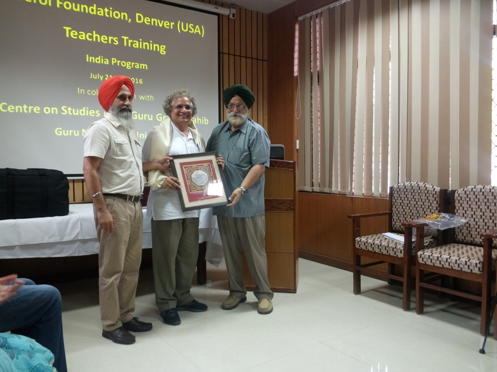 Felicitation of Prof. Bal Ram Singh at GNDU