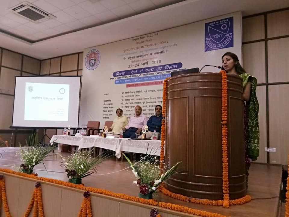 Presentation by Dr. Dhir at PGDAV College, University of Delhi, 2018